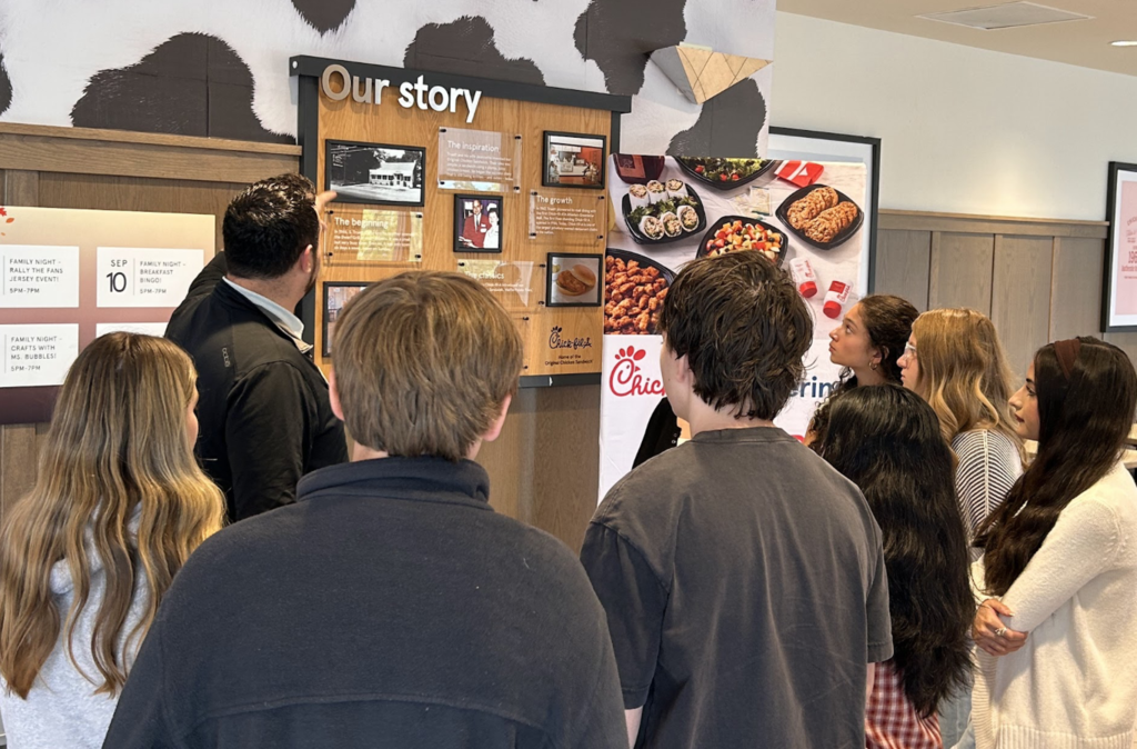 Students at the Chick-Fil-A Leadership Academy