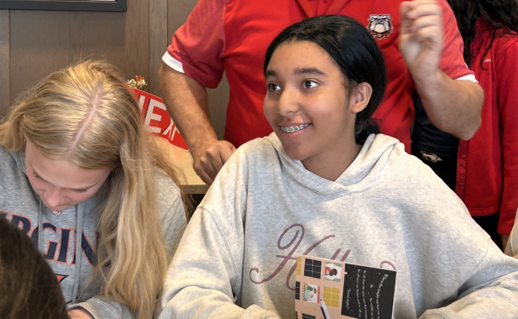 Student at the Chick-Fil-A Leadership Academy