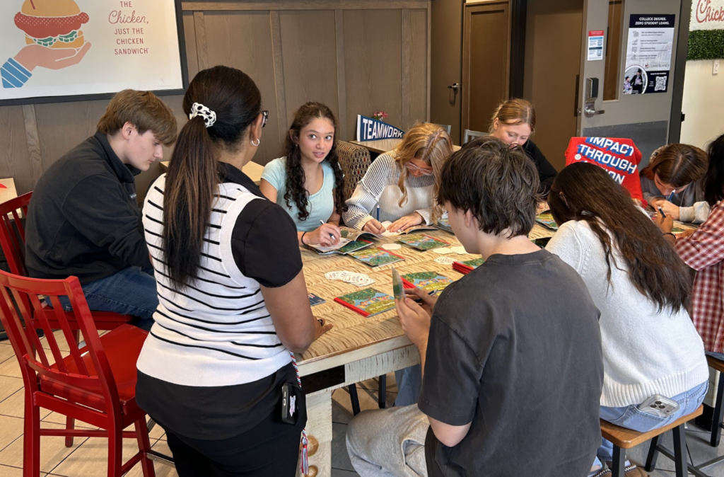 Students at the Chick-Fil-A Leadership Academy