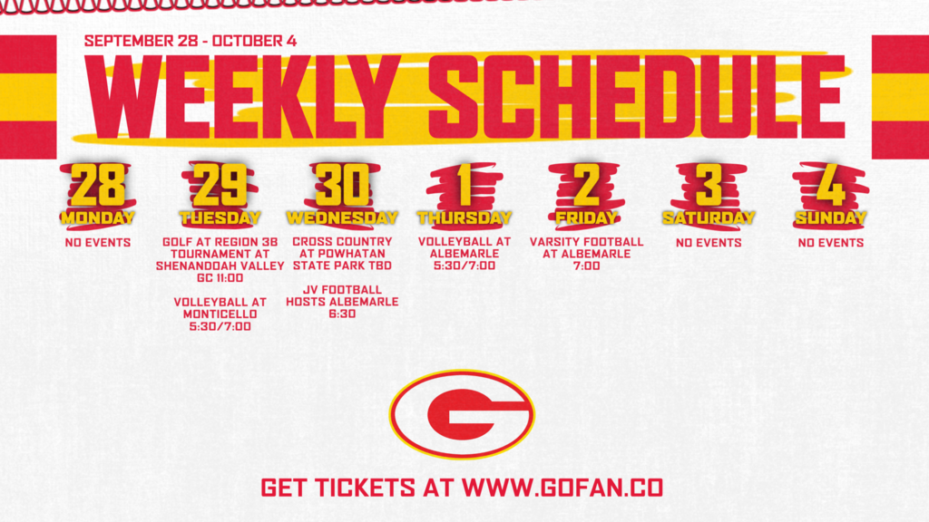 Week of 9/28