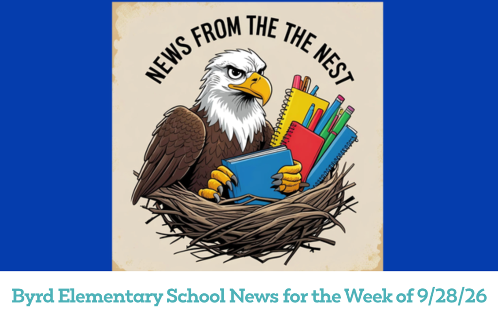 Image from the top of our News from the Nest weekly newsletter.