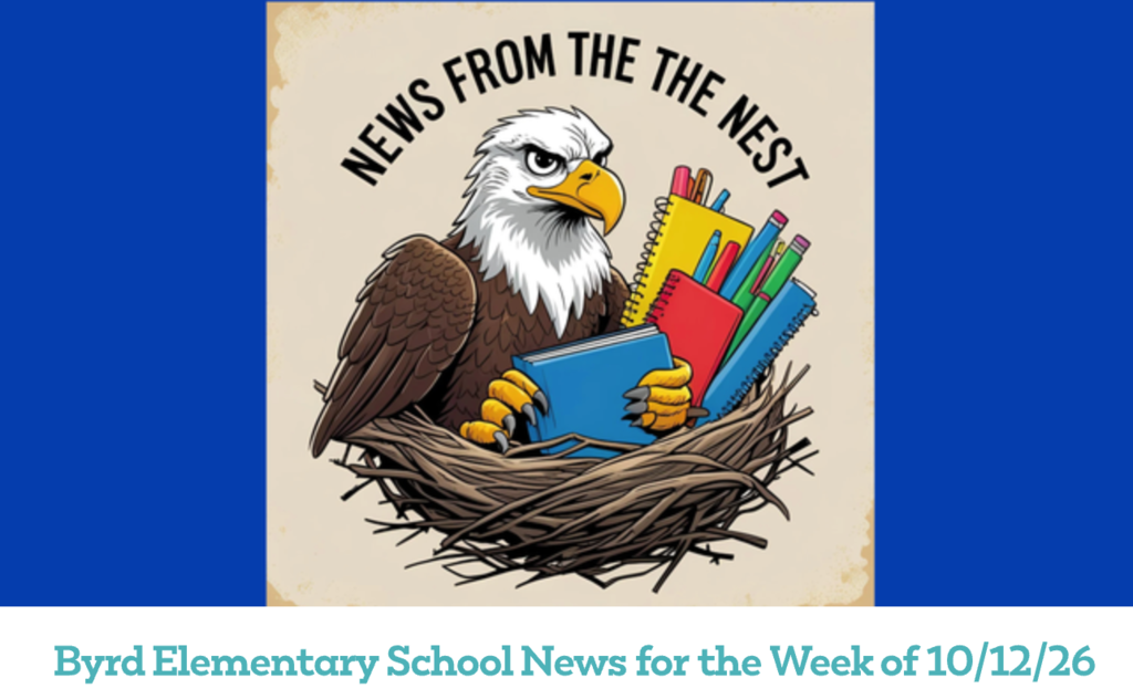 News from the Nest for the week of 10/12/26