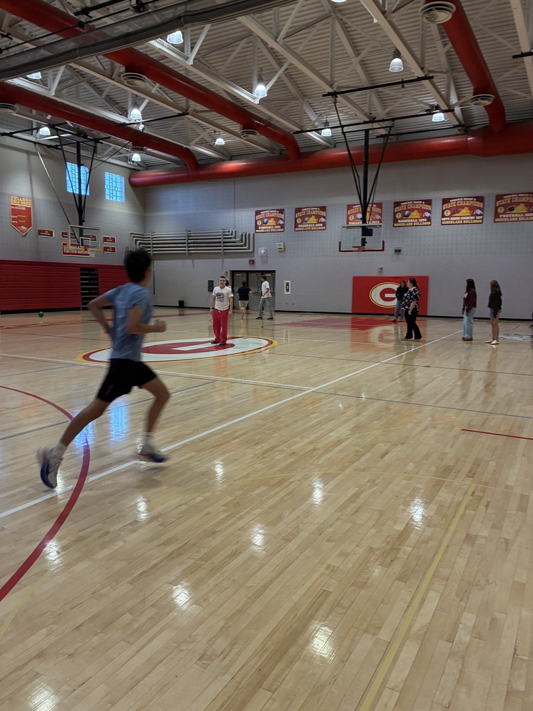 Students playing game