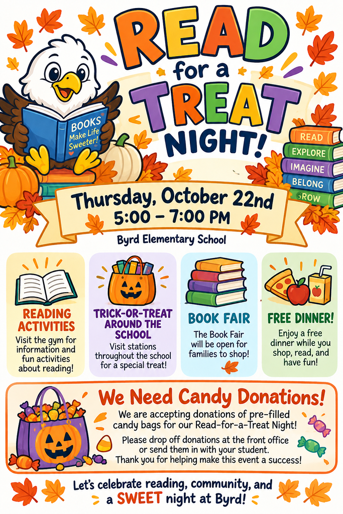 Read for a Treat flyer