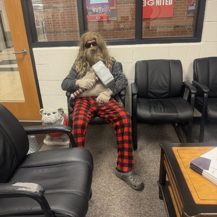 one person dressed up
