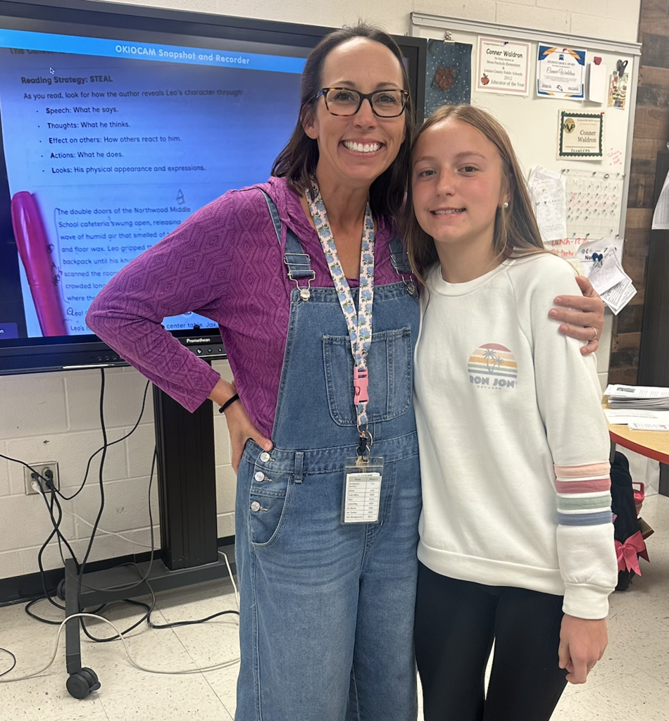 Ms. Waldron and Marlee