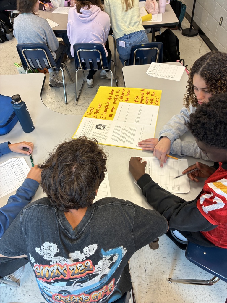 students working