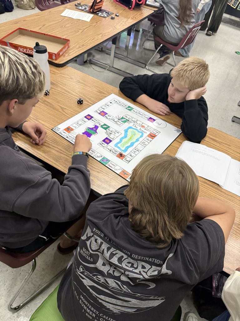 students playing a game