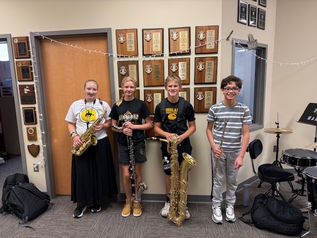 JH Honor Band Students