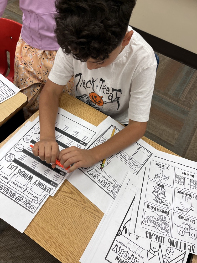 3rd Grade Writing Stories