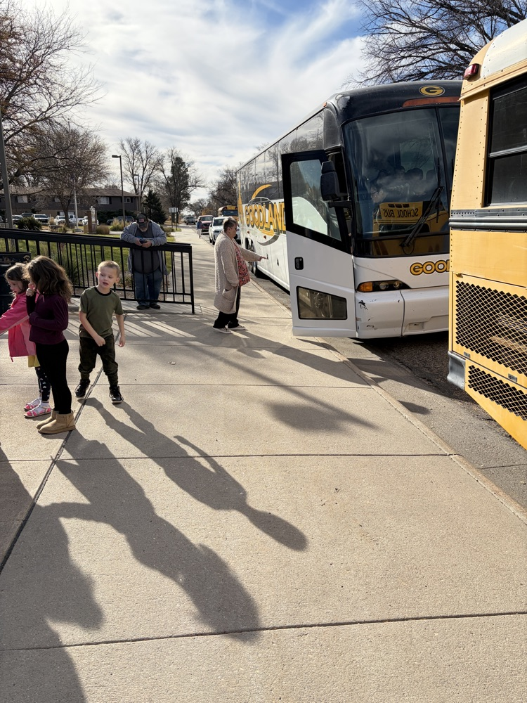 excitement to ride the buses