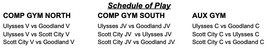 VB SCHEDULE