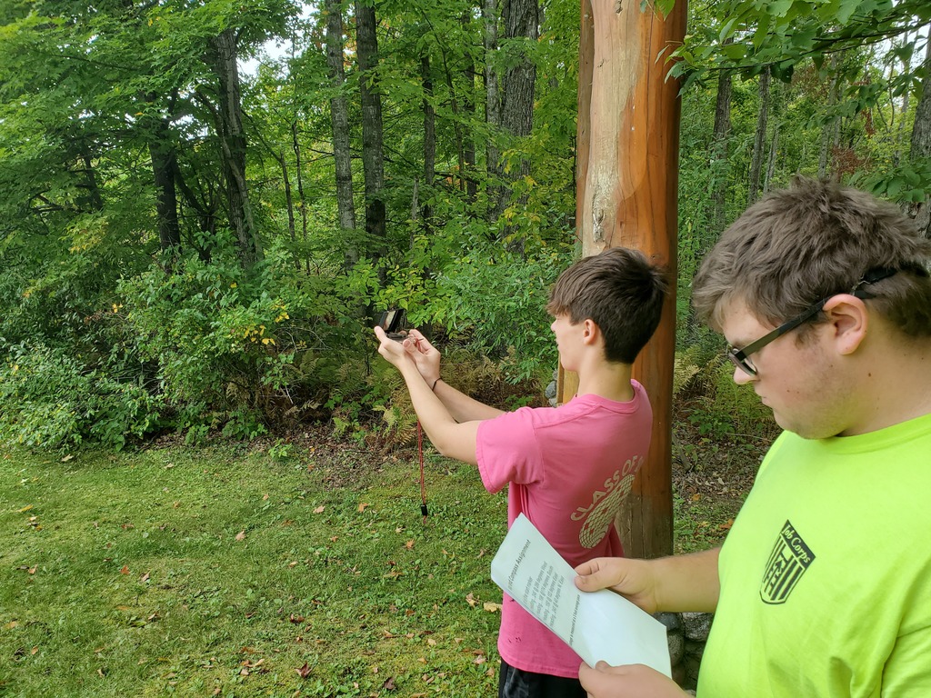 Map and compass course