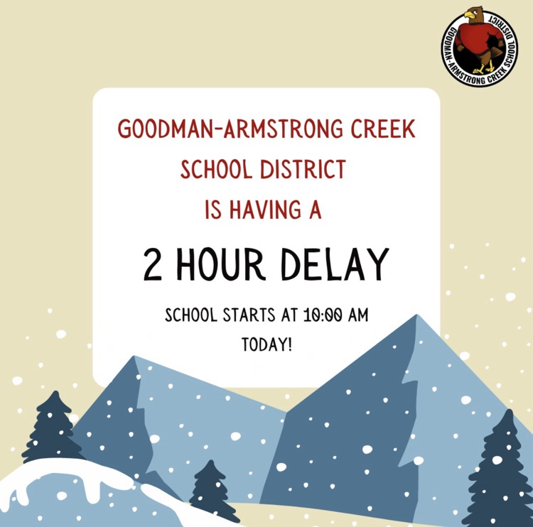 Two hour delay: Friday, December 19.