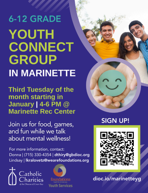 Grade 6-12 Youth Connect Group