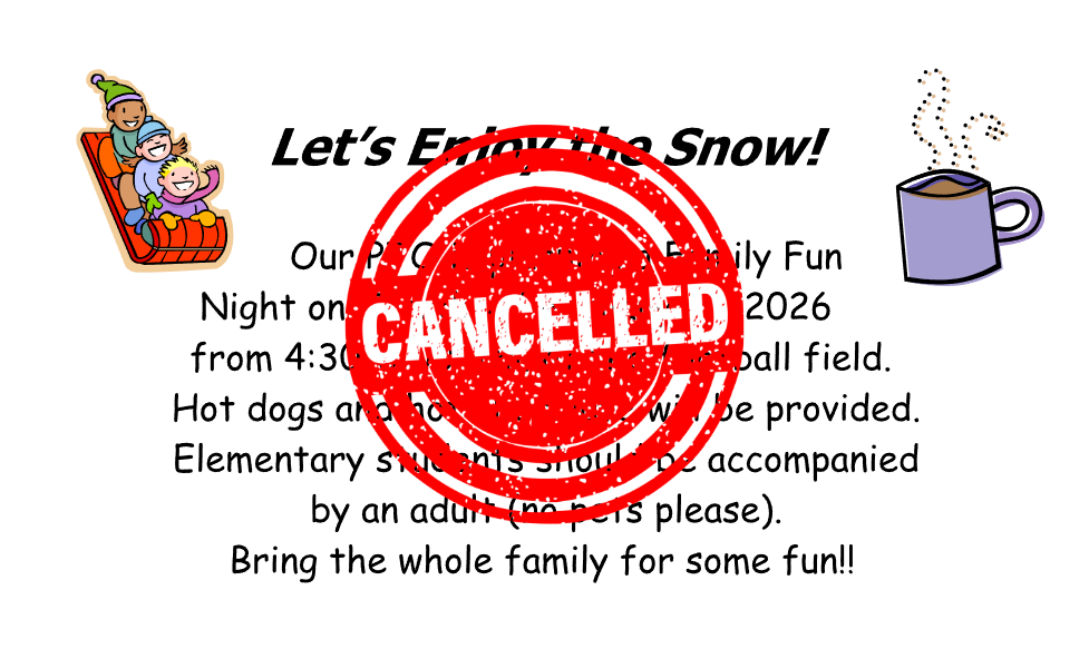 Cancelled Sledding event 