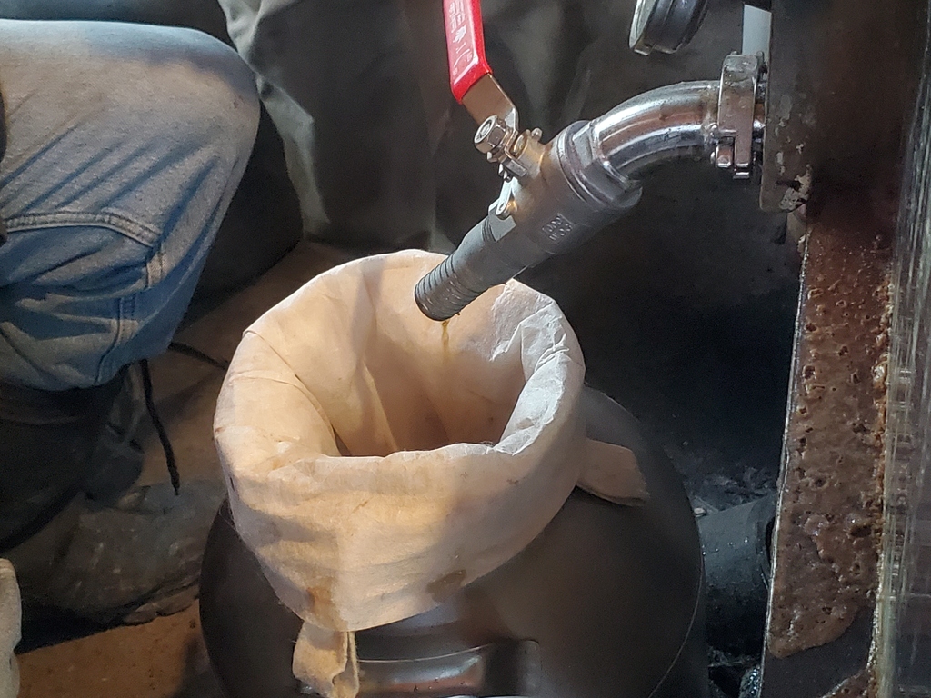 syrup from the cooker