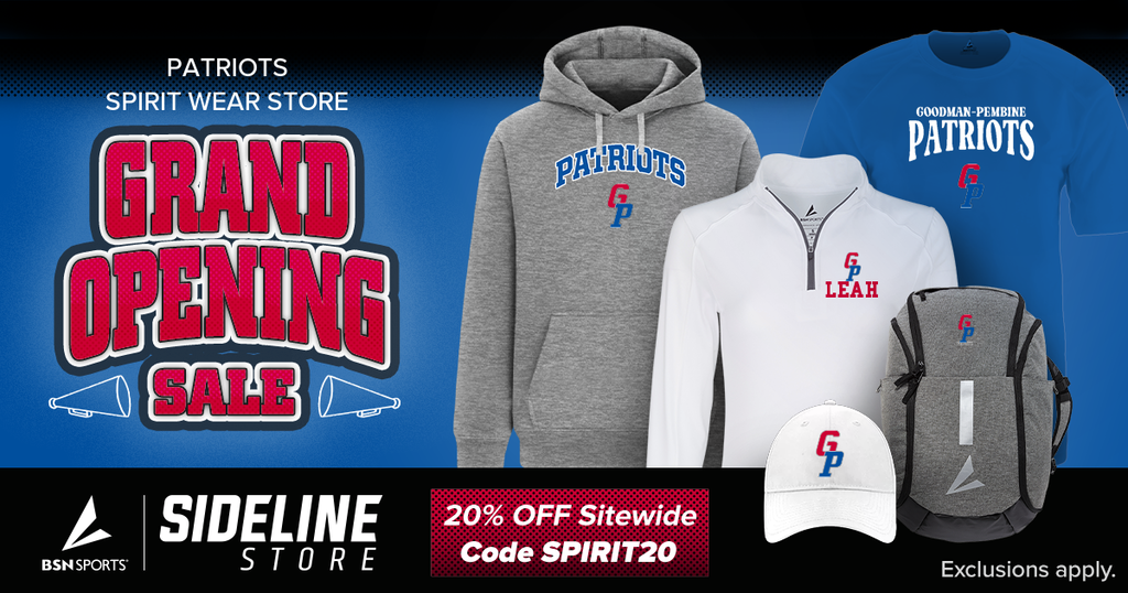 Grand Opening - Goodman/Pembine Patriots Merchandise