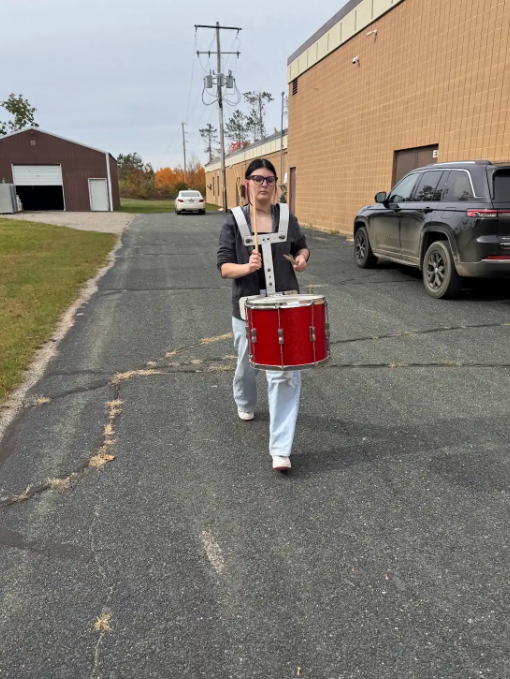 Lily - Marching practice