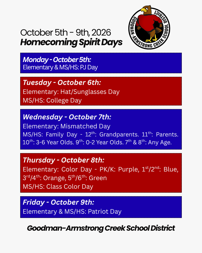 Homecoming Spirit Days