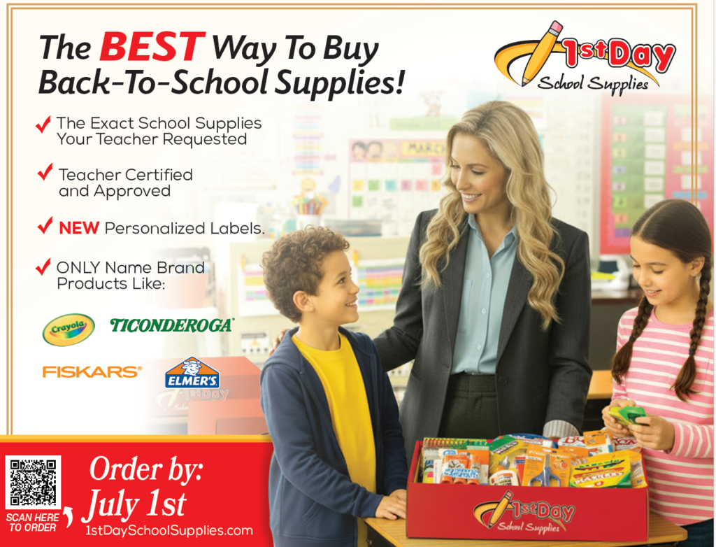 Back-to-school supplies