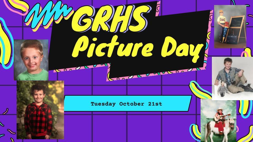 GRHS Picture Day October 21st