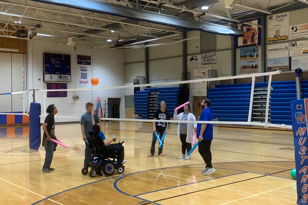 Balloon Volleyball