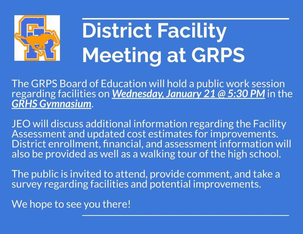 Facility Meeting Flyer