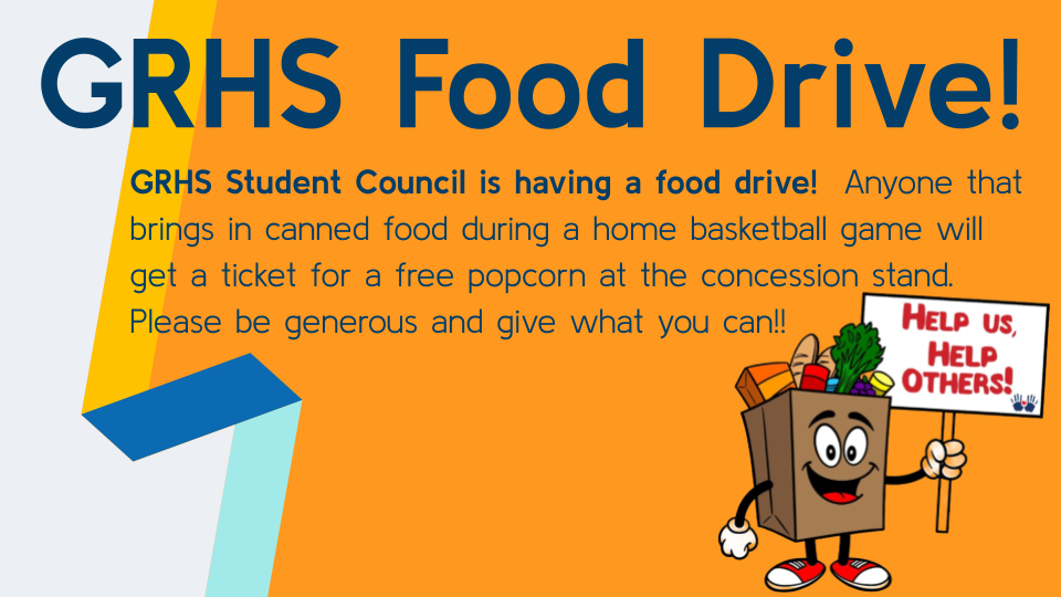 GRHS Food Drive