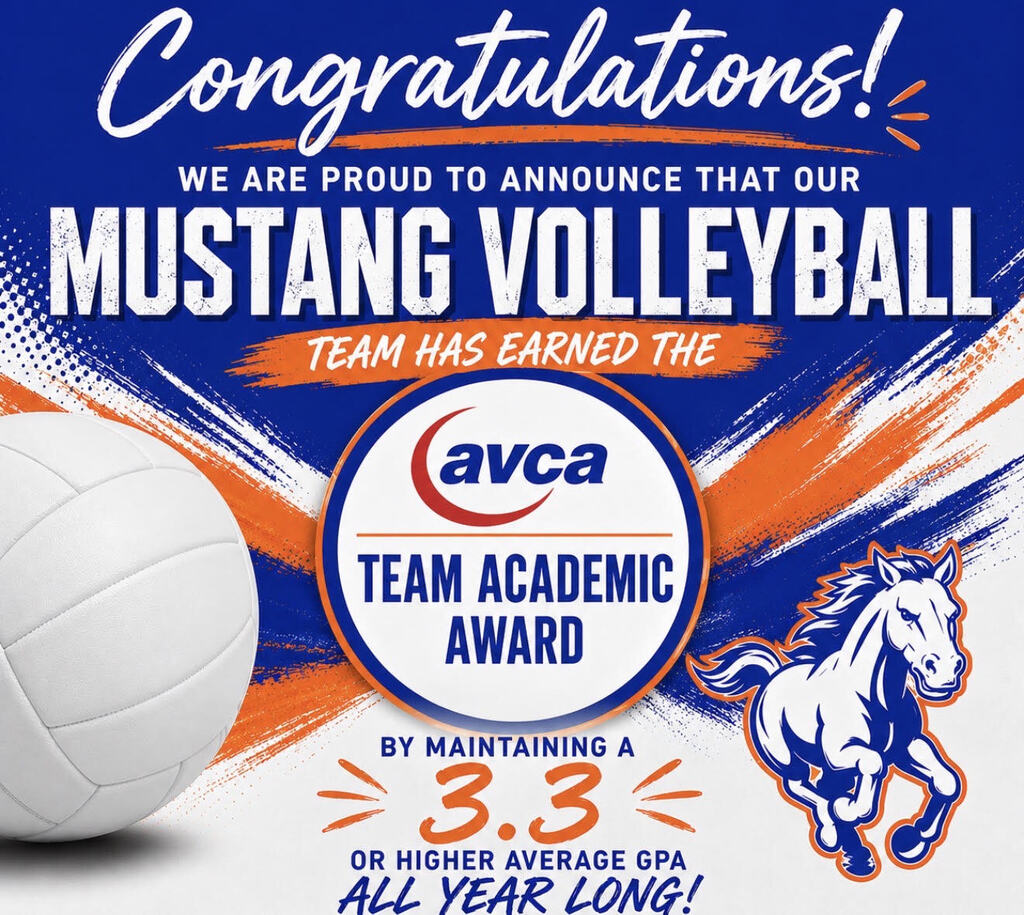 Congratulations to the GRHS Volleyball team for earning the AVCA Team Academic Award for the efforts on the court and in the classroom  during the 2025-26 school year!