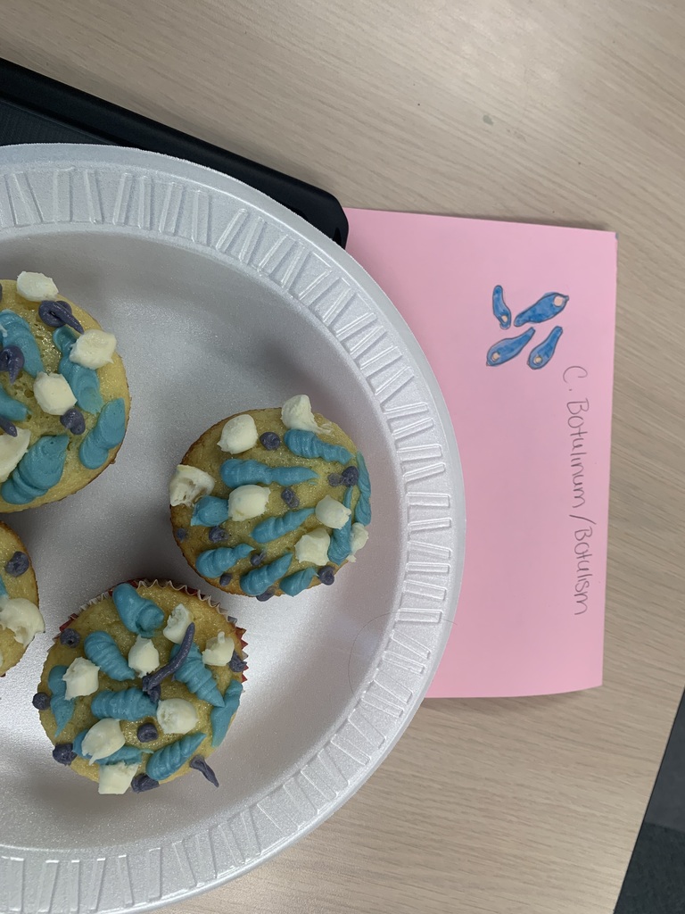 Botulism cupcakes