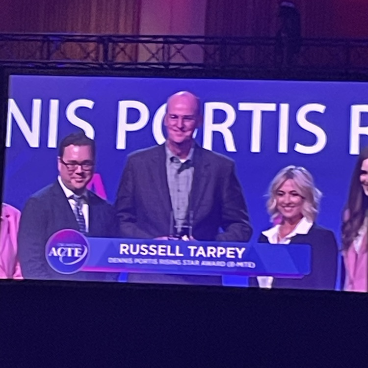 GCTC’s Russell Tarpey won the Dennis Portis Jr. Rising Star Award