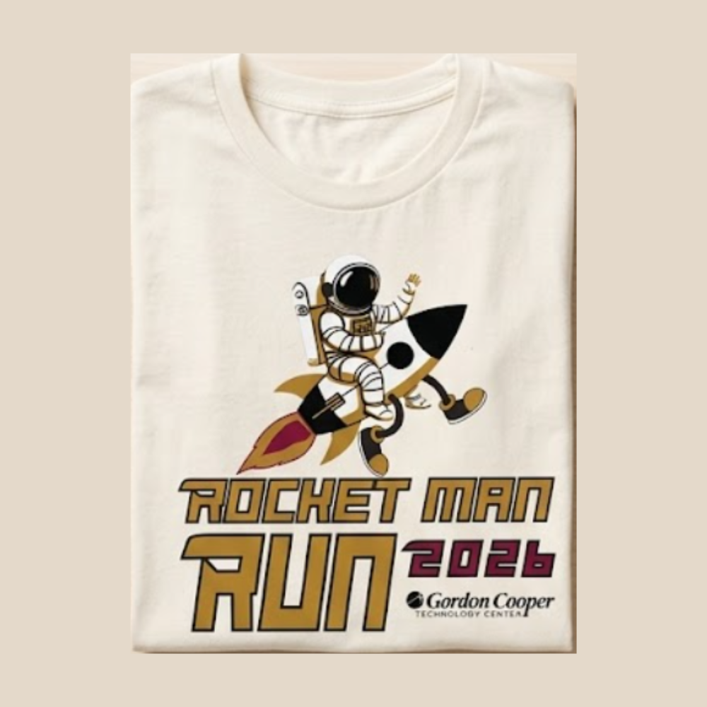 2026 Rocket Man Run t-shirt