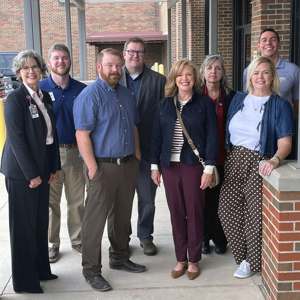 Local business leaders and GCTC representatives take a tour of multiple GCTC programs  