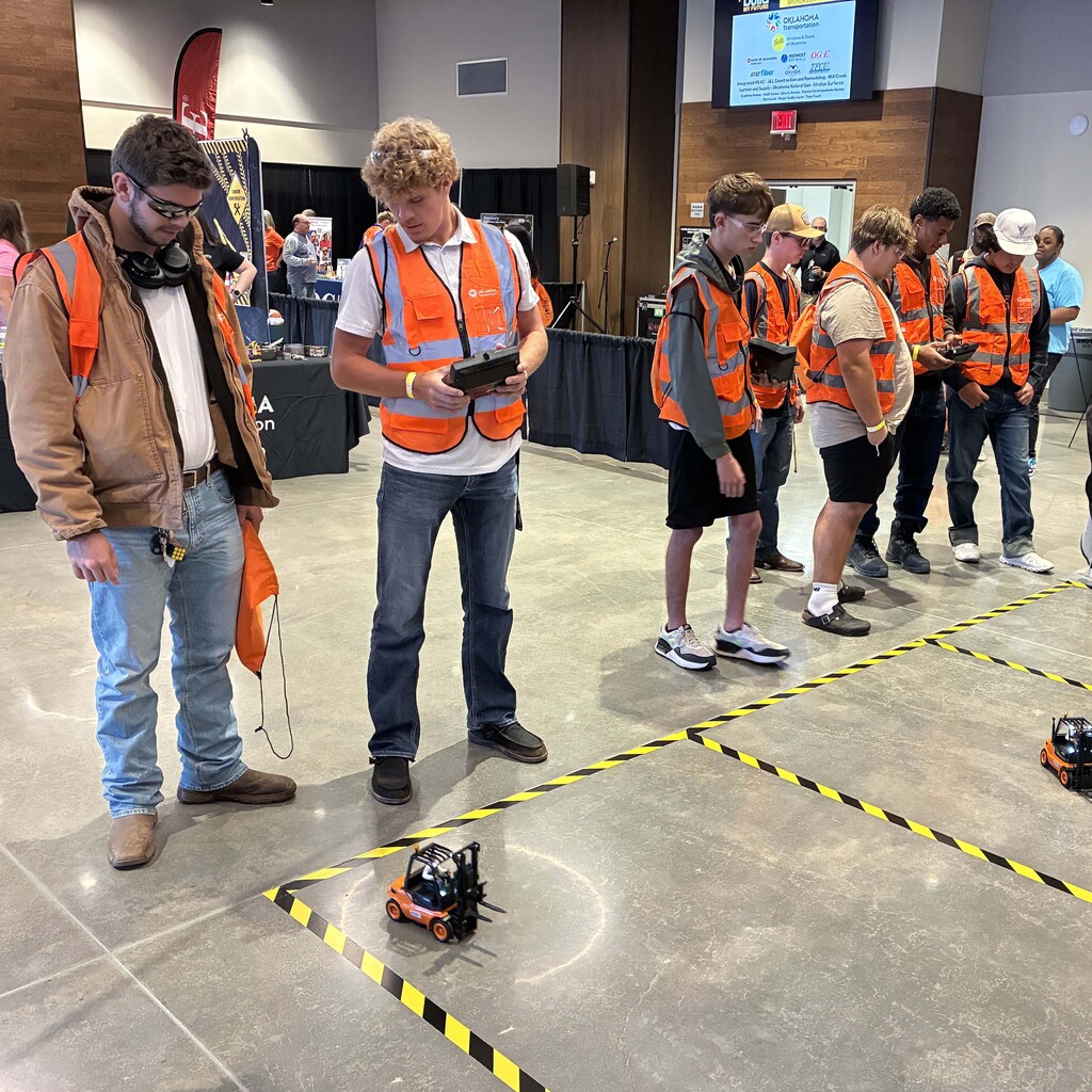 GCTC construction students on a field trip