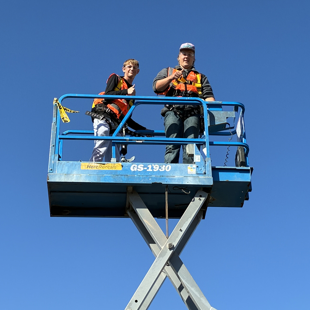 GCTC construction students on a field trip