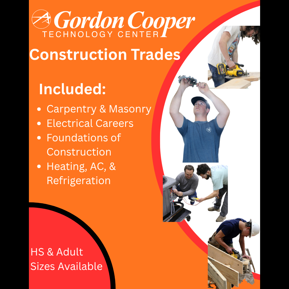 Halloween costume template showing GCTC Construction Trades  programs 