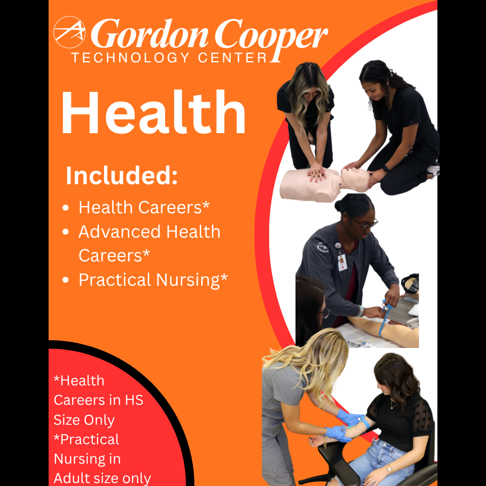 Halloween costume template showing GCTC Health programs 