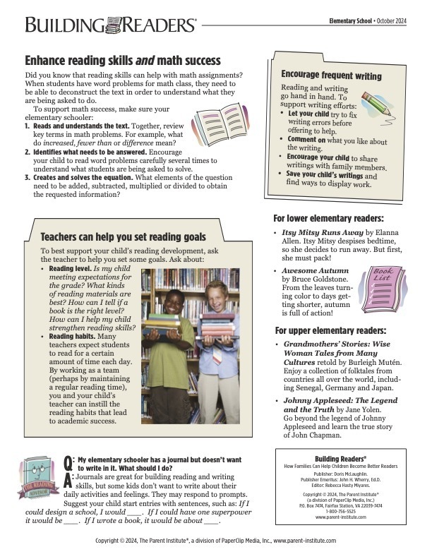 Building readers 2