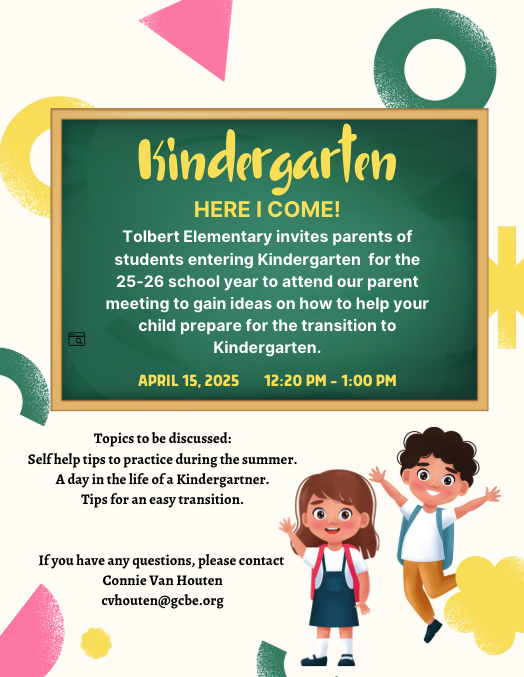 Kindergarten Transition Parent Meeting