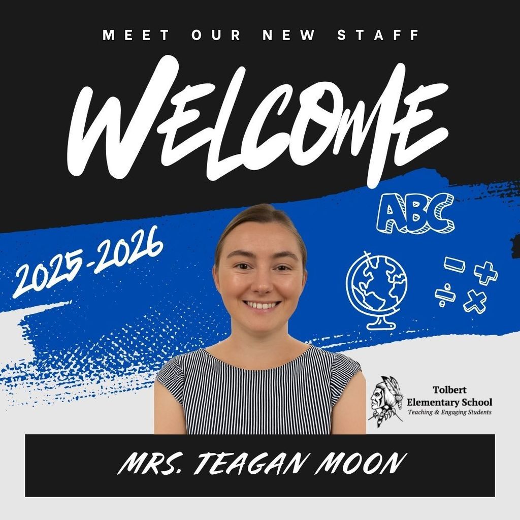 welcome post meet our new staff with picture of Mrs. Teagan Moon