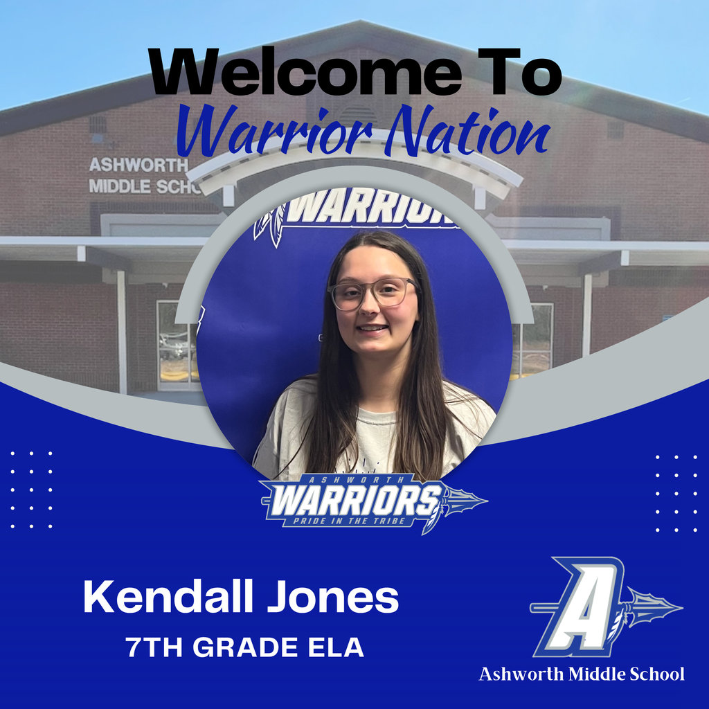 new teacher welcome Kendall Jones