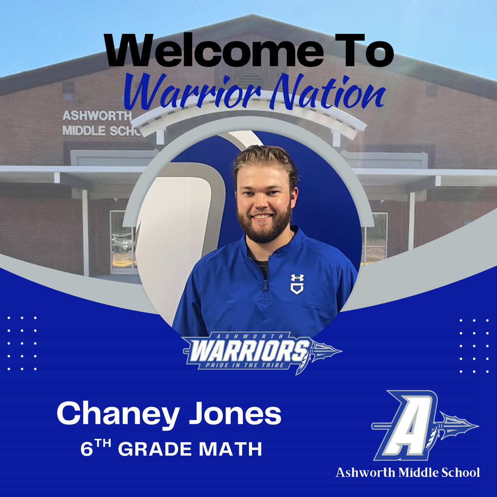 new teacher welcome Chaney Jones
