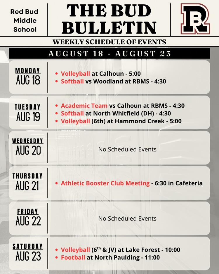 Bud Bulletin