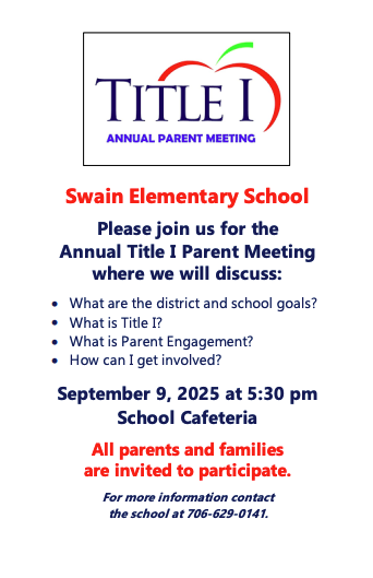 Annual Title I Parent Meeting
