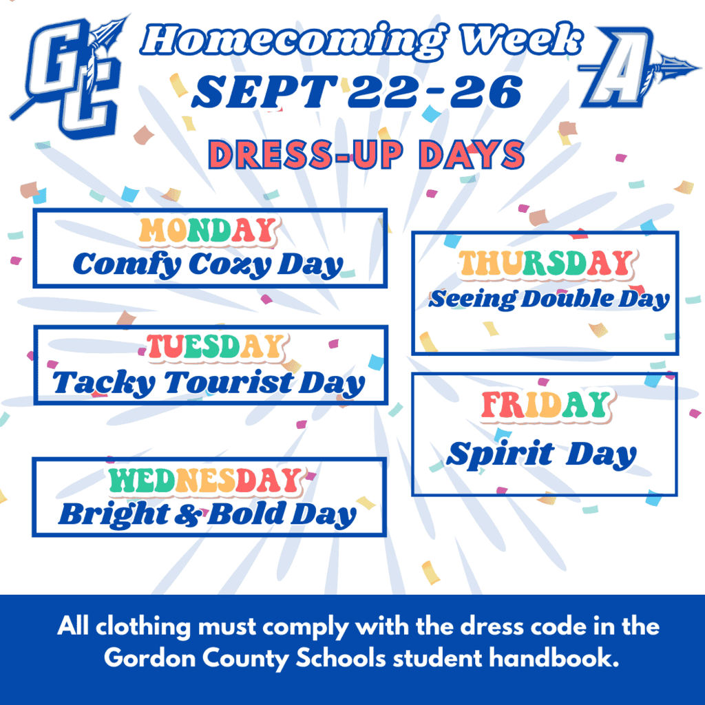 homecoming dress up days