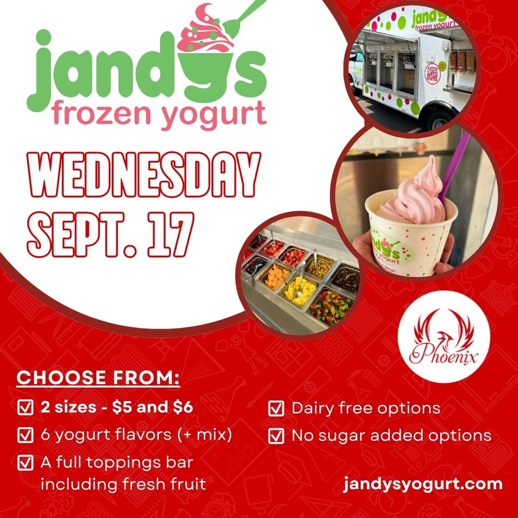 Jandy's Yogurt flyer