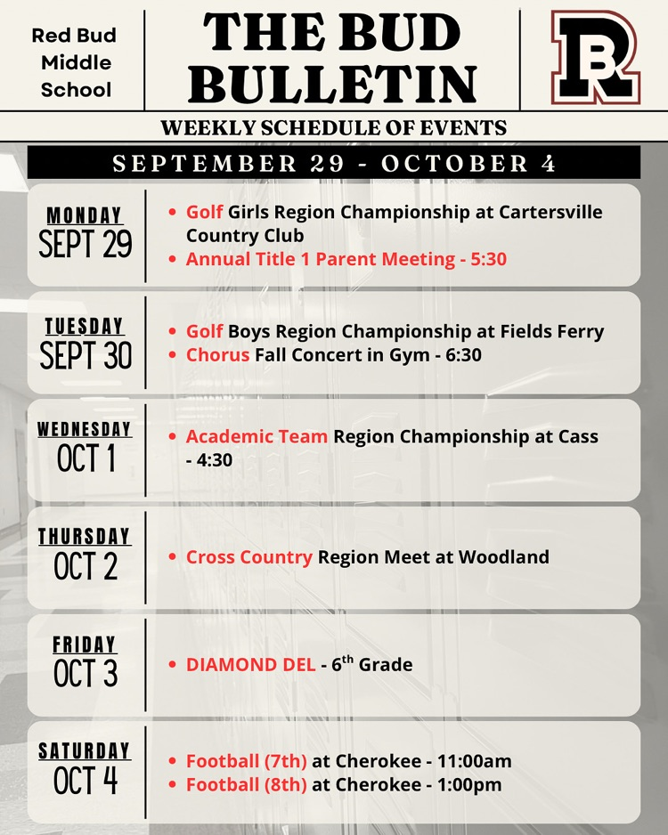 The Bud Bulletin