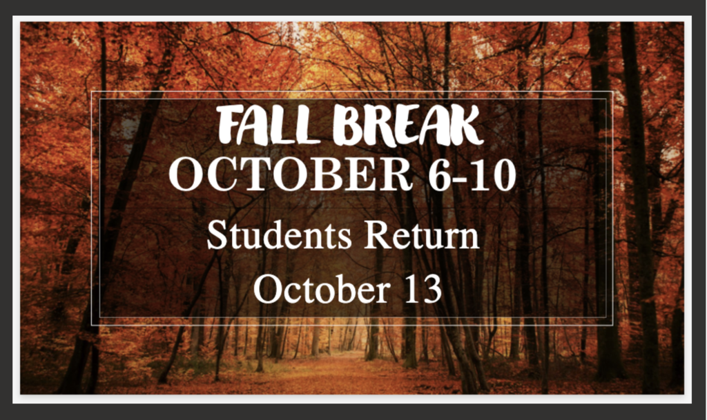fall break