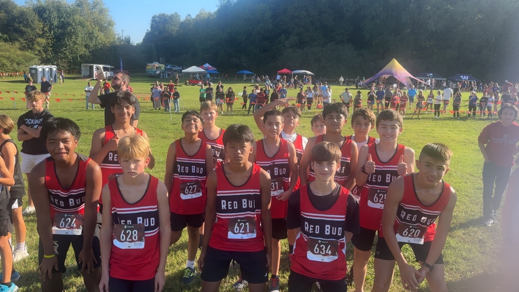 A group of cross country runners